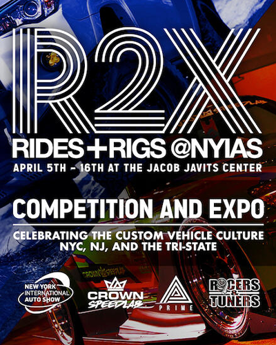 R2X RIDES+ RIGS @NYIAS 2023