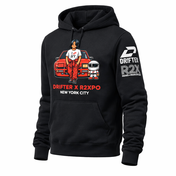 PRE ORDER ONLY  - R2XPO X DRIFTER CARTOON HOODIE