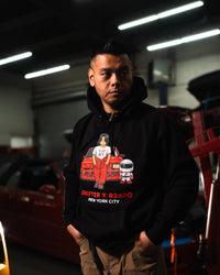 R2XPO X DRIFTER CARTOON HOODIE